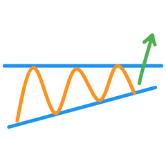chart Pattern Cheat Vector Illustration