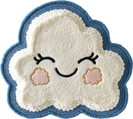 Adorable Cloud-Shaped Decorative Pillow