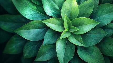 floral leaf background with modern colors.