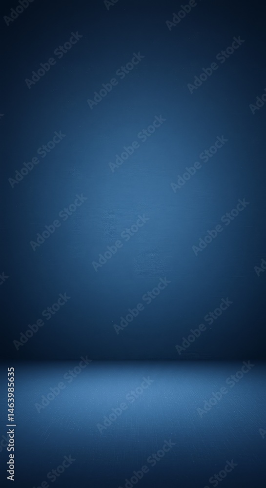 Poster navy blue textured background with abstract lighting and subtle pattern