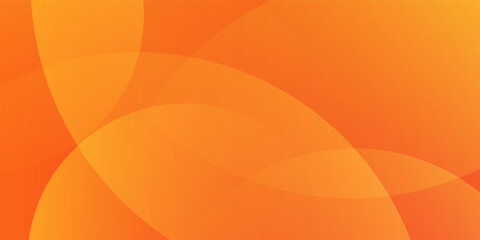 Minimal geometric background. Orange elements with fluid gradient. Dynamic shapes composition. Eps10 vector