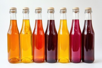 Cold-pressed vegetable and fruit juices for health cleanse