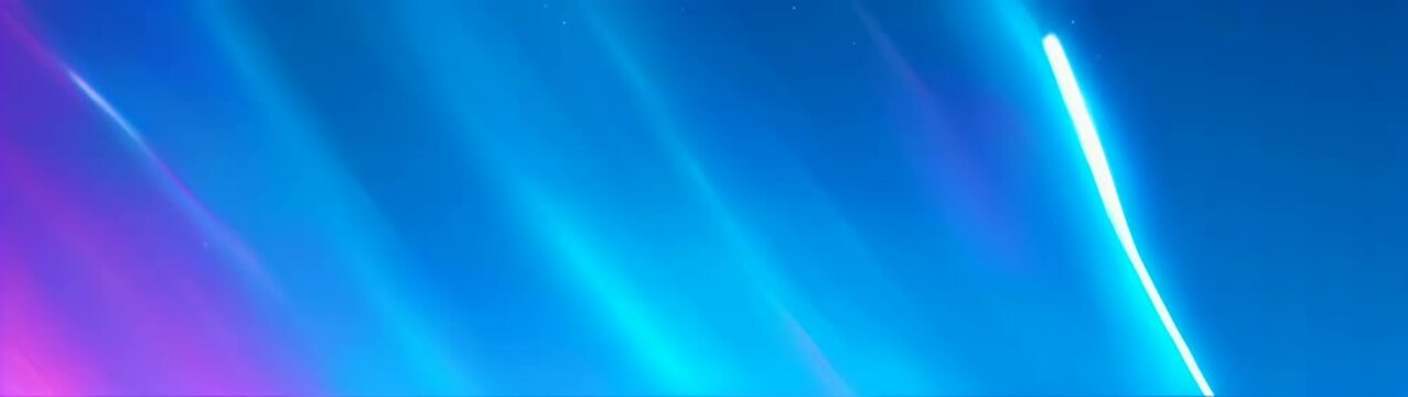 Colorful background with a blue sky and a few stars