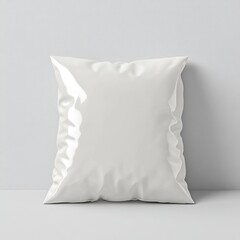 Obraz premium Blank white pillow packaging mockup