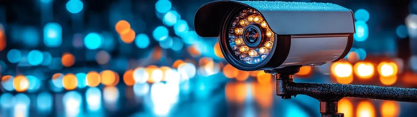 Security Camera Night Cityscape © Rika