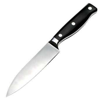 Closeup of kitchen knife