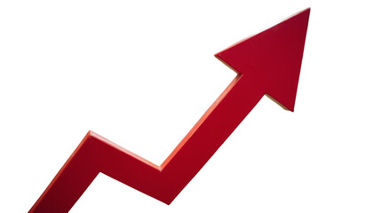Detail of the Rising Arrow Grocery Prices Rising