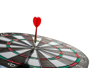darts on target
