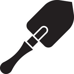 Shovel Vector Icon Stock Illustration