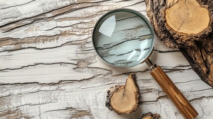 Wood Grain Analysis: Magnifying Nature's Patterns