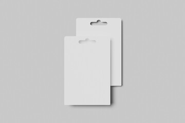 Blank Hanging Gift Card Mockup