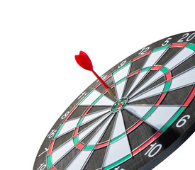 darts on target