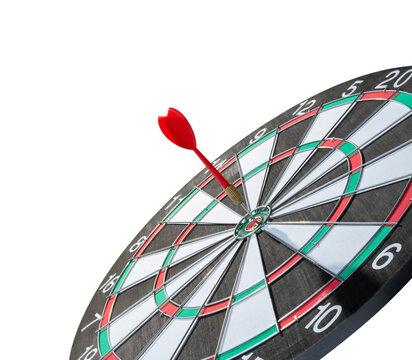 darts on target