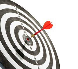 target with red arrow