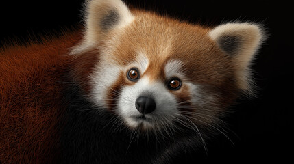 Obraz premium Close Up Red Panda