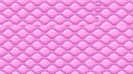 Pink tufted fabric background, stylish quilted pattern for graphic design, textile