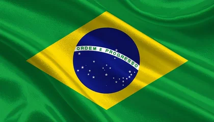 Fototapete Brasilien flag of brazil  © Yuki.JPN