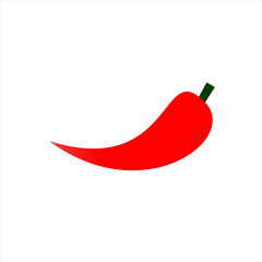 Red Chili Pepper Vector Illustration
