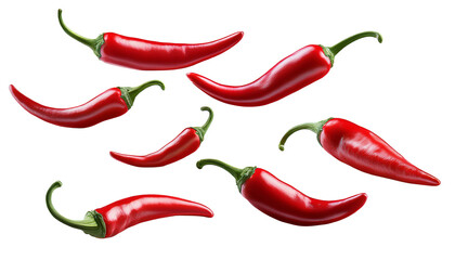 Fresh Red Chili Peppers for Cooking and Garnishing