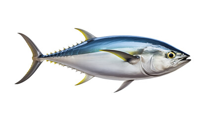 Fototapeta premium Bluefin Tuna Swimming in Clear Water