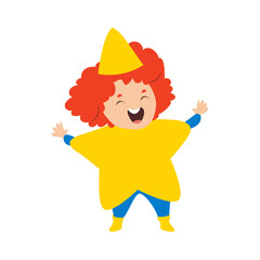 Happy Child Star Costume Party