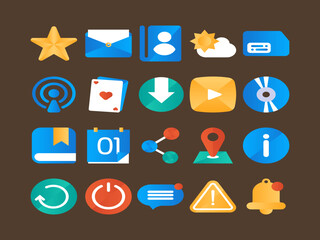 Home Screen Apps Gradient Icon pack