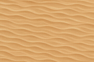 Golden Sand Texture with Wave Pattern Background