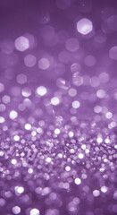 Purple Glitter Bokeh Background Image