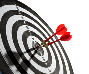 target concept with arrows