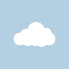 vector illustration of clouds