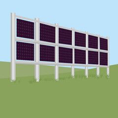 Haie photovolat&iuml;que