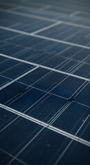 Realistic Image Solar Panels Harnessing Renewable Clean Energy Future