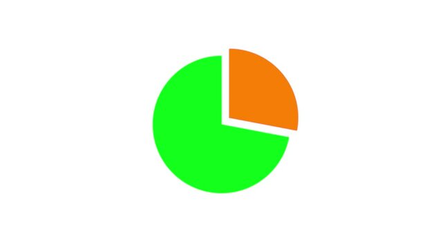 pie chart animated icon