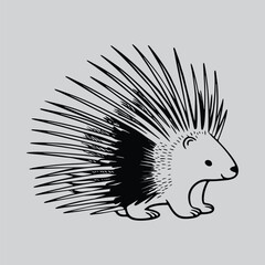 Porcupine Clip Art