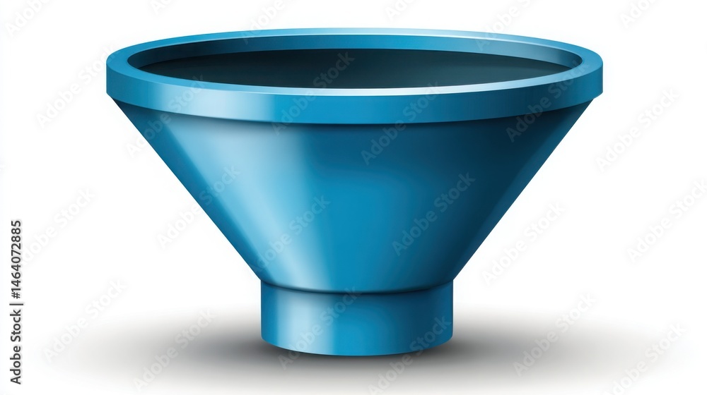 Poster conceptual representation of ai-aligned funnel icon illustrating sentiment-aware sequence for enhanc