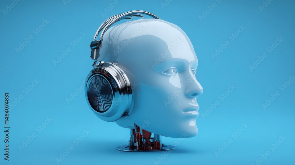 Poster advanced ai conversion framework icon concept depicting machine-guided persuasion techniques for mar