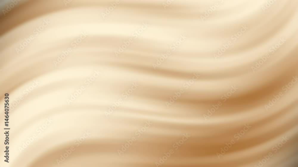 Poster soft cream-colored abstract waves create a smooth flowing background with gentle gradients.