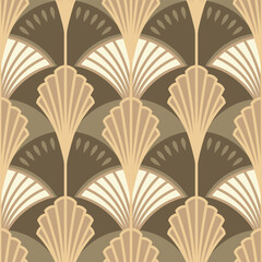 Art Deco Seamless Pattern Illustration