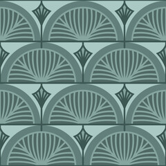 Art Deco Seamless Pattern Illustration