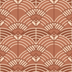 Art Deco Seamless Pattern Illustration