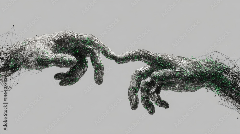 Poster cutting-edge automated empathy engine icon conceptualizing ai-fueled connections for enhanced user i