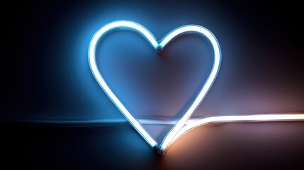 Enchanting image of stream of coins flowing into a glowing heart representing revenue and financial abundance concept