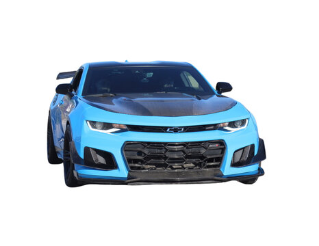 Chevorlet Camero on Transparent Backdrop