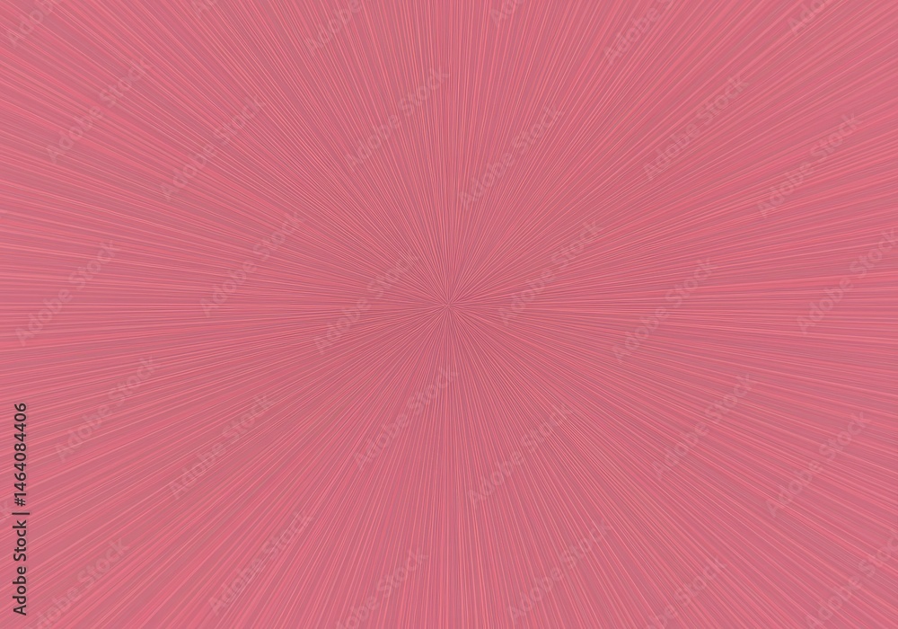 Poster salmon pink abstract pattern with geometric lines and pointed focus