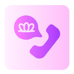 phone call gradient icon