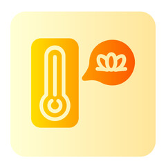 temperature gradient icon
