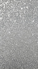 Silver Glitter Texture Background with Shimmering Metallic Sparkles