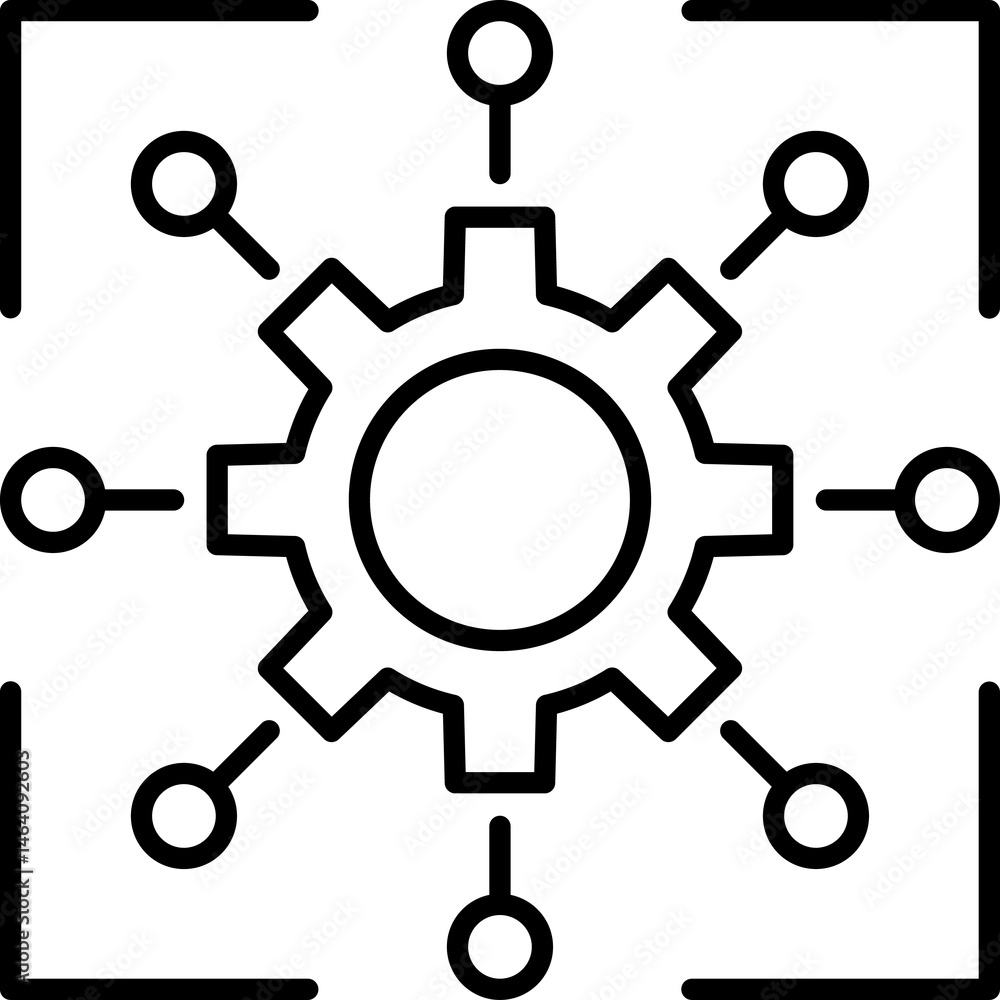 Poster api icon illustration for your website or mobile app