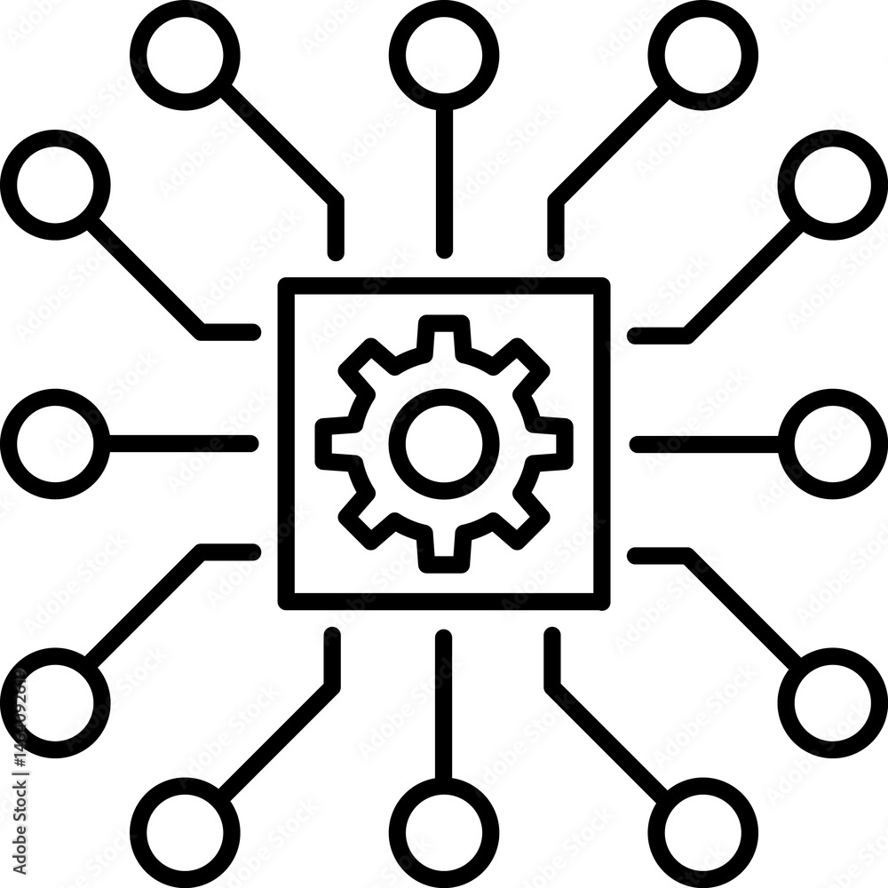 Poster api icon illustration for your website or mobile app