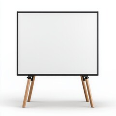 Minimalist Framed Easel Display Stand for Art or Information